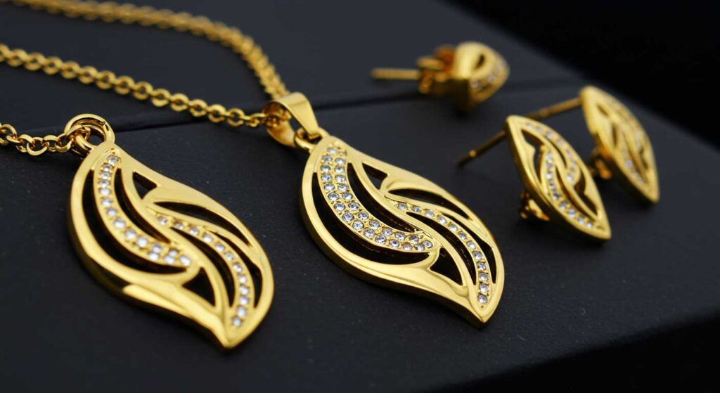 Gold Plated Steel Jewelry