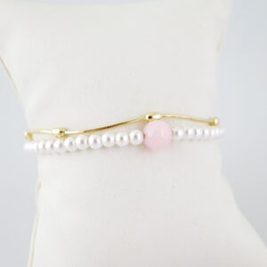 B1599 Bracelet - Pulseras - Zircon Stone - 14K Real Color