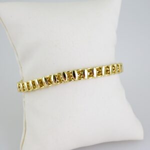 B1620 Bracelet - Pulseras - Plain - 14K Real Color