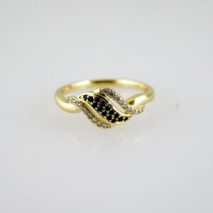 R780 RING - ANILLO - Zircon Stone - 14K Real Color