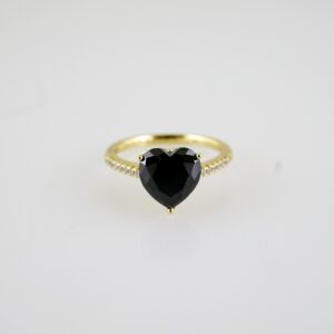 R784 RING - ANILLO - Zircon Stone - 14K Real Color