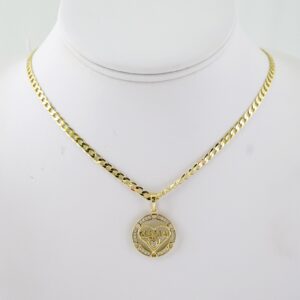 SET1772 Cadenas & Colgantes - Chain - Pendants -  14K Real Color - Zircon Stone