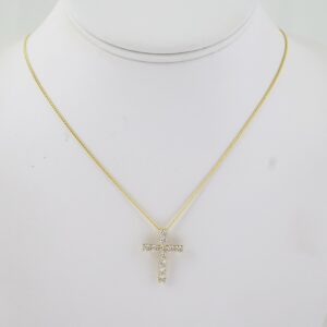 SET1778 Cadenas & Colgantes - Chain - Pendants -  14K Real Color -  Zircon Stone 2mmX60cm