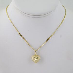 SET1797 Cadenas & Colgantes - Chain - Pendants - Zircon Stone - 14K Real Color - 2mmX45cm