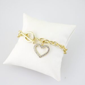 B1674 Bracelet - Pulseras - Zircon Stone - 14K Real Color