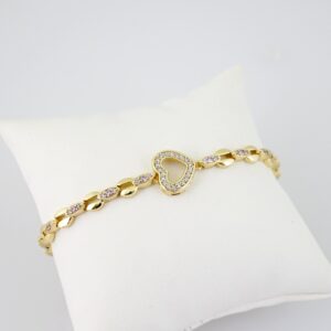 B1680 Bracelet - Pulseras - Zircon Stone - 14K Real Color