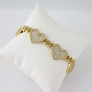 B1691 Bracelet - Pulseras - Zircon Stone - 14K Real Color