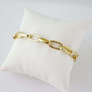 B1692 Bracelet - Pulseras - Plain - 14K Real Color