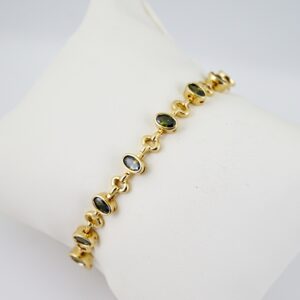 B1712 Bracelet - Pulseras - Zircon Stone - 14K Real Color