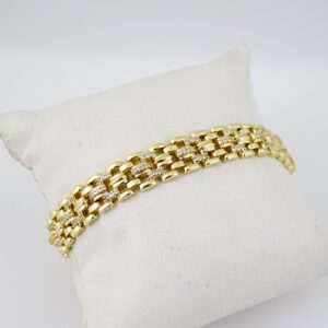 B1719 Bracelet - Pulseras - Plain - 14K Real Color