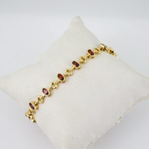 B1724 Bracelet - Pulseras - Zircon Stone - 14K Real Color