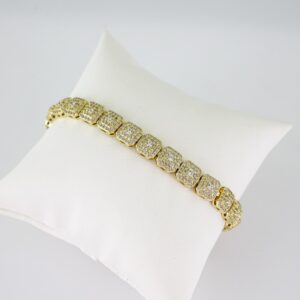 B1742 Bracelet - Pulseras - Zircon Stone - 14K Real Color