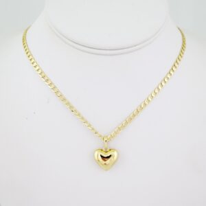 SET1819 Cadenas & Colgantes - Chain - Pendants - Zircon Stone - 14K Real Color - 3mmX45cm