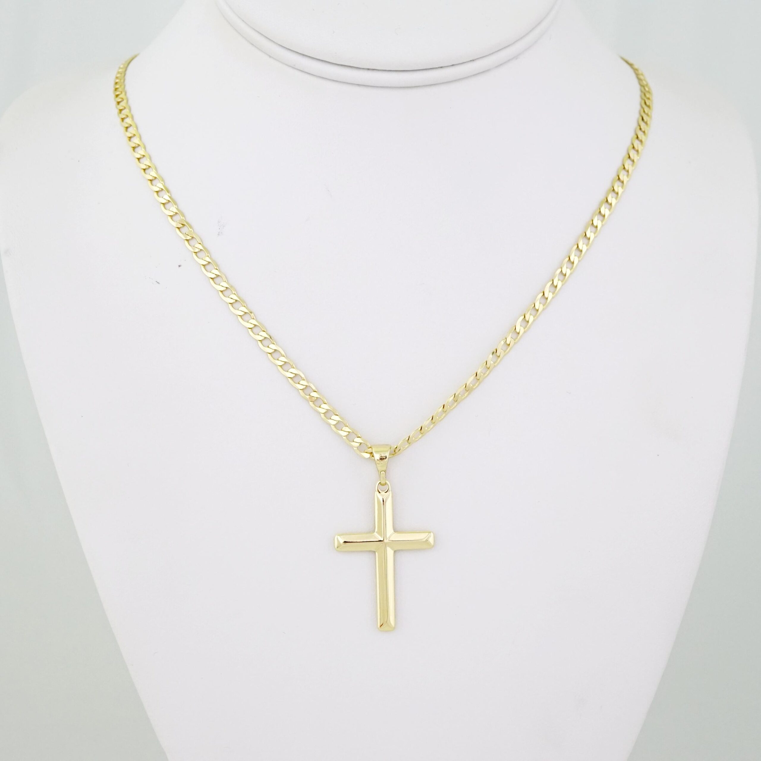 SET1821 Cadenas & Colgantes - Chain - Pendants -Plain - 14K Real Color - 3mmX60cm