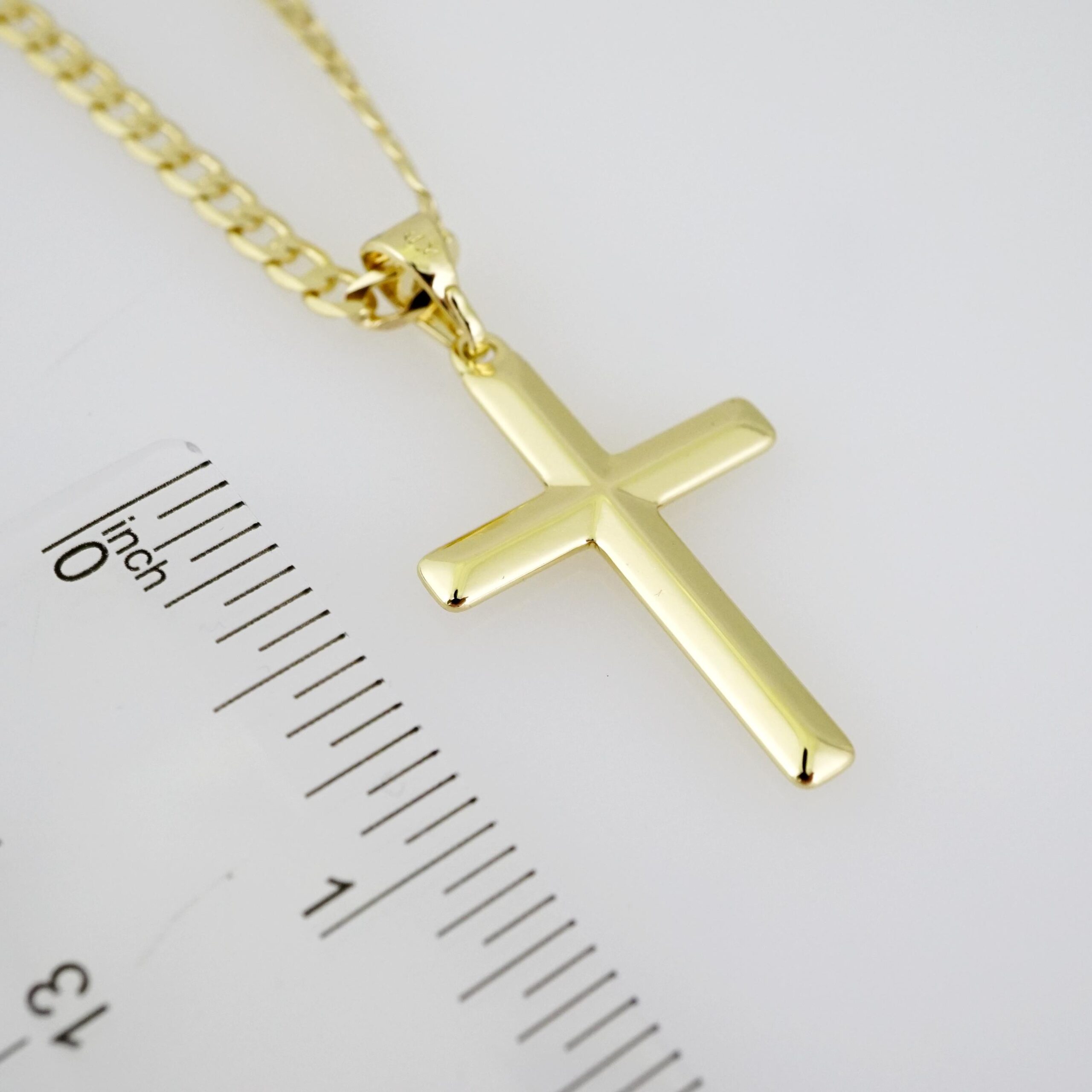 SET1821 Cadenas & Colgantes - Chain - Pendants -Plain - 14K Real Color - 3mmX60cm - Image 3