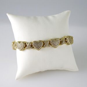 B1759 Bracelet - Pulseras - Zircon Stone - 14K Real Color