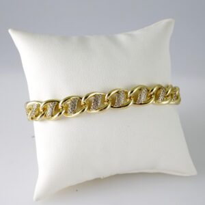 B1761 Bracelet - Pulseras - Zircon Stone - 14K Real Color