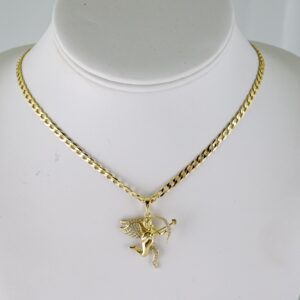 SET1829 Cadenas & Colgantes - Chain - Pendants - Zircon Stone - 14K Real Color - 3mmX45cm