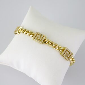 B1779 Bracelet - Pulseras - Zircon Stone - 14K Real Color