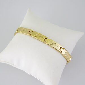 B1787 Bracelet - Pulseras - Plain - 14K Real Color
