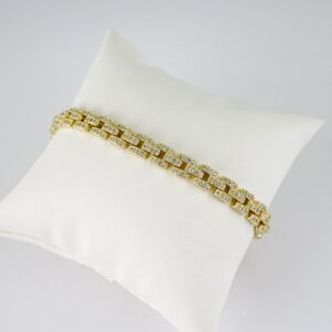 B1793 Bracelet - Pulseras - Zircon Stone - 14K Real Color