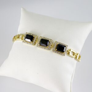 B1797 Bracelet - Pulseras - Zircon Stone - 14K Real Color