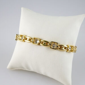 B1811 Bracelet - Pulseras - Zircon Stone - 14K Real Color