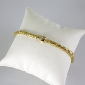B1838 Bracelet - Pulseras - Zircon Stone - 14K Real Color