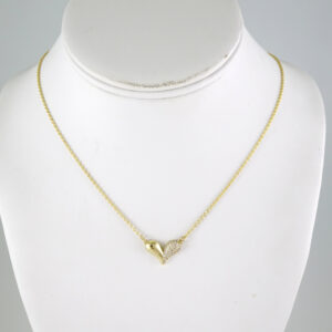 SET1853 Cadenas & Colgantes - Chain - Pendants - Zircon Stone - 14K Real Color