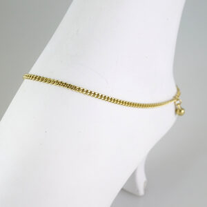 A0085 Anklets - Tobilleras - 14K Real Color 2mm