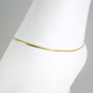 A0084 Anklets - Tobilleras - 14K Real Color 2mm