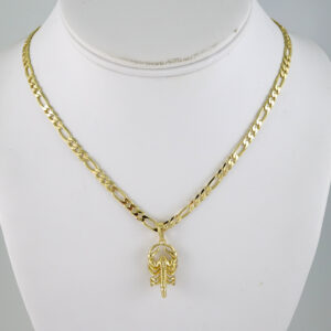 SET1860 Cadenas & Colgantes - Chain - Pendants - Zircon Stone - 14K Real Color