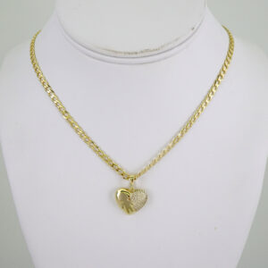 SET1868 Cadenas & Colgantes - Chain - Pendants - Zircon Stone - 14K Real Color 3mmX45cm