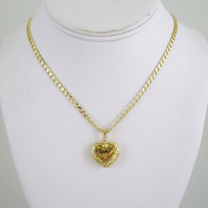 SET1871 Cadenas & Colgantes - Chain - Pendants - Zircon Stone - 14K Real Color 3mmX45cm