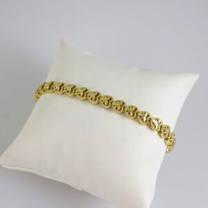 B1861 Bracelet - Pulseras - Zircon Stone - 14K Real Color