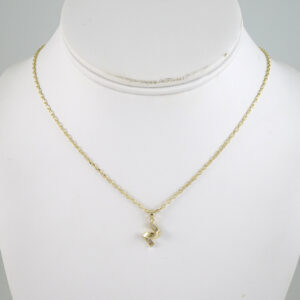 SET1878 Cadenas & Colgantes - Chain - Pendants - Zircon Stone - 14K Real Color 3mmX45cm