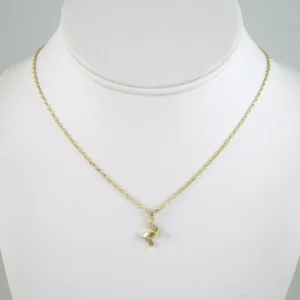 SET1878 Cadenas & Colgantes - Chain - Pendants - Zircon Stone - 14K Real Color 3mmX45cm