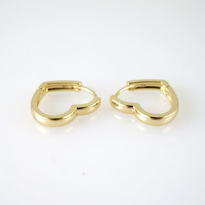 E2803 Earrings - Aretes - Zircon Stone - 14K Real Color