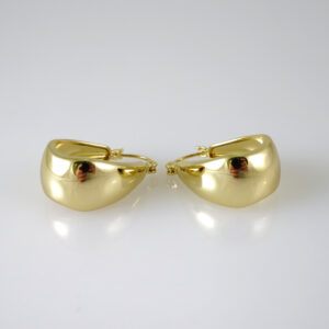 E2809 Earrings - Aretes - Zircon Stone - 14K Real Color