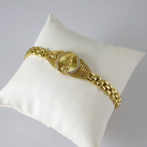 B1868 Bracelet - Pulseras - Zircon Stone - 14K Real Color