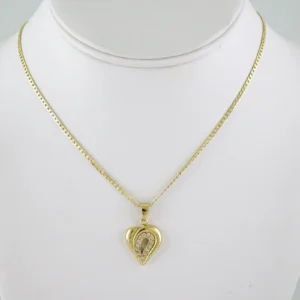 SET1888 Cadenas & Colgantes - Chain - Pendants - Zircon Stone - 14K Real Color 3mmX45cm
