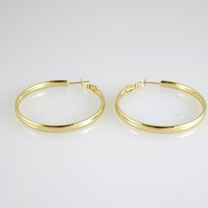 E2818 Earrings - Aretes - Zircon Stone - 14K Real Color