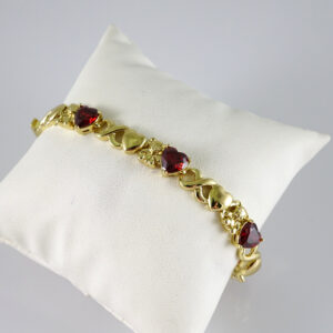 B1876 Bracelet - Pulseras - Zircon Stone - 14K Real Color