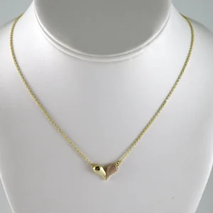 SET1895 Cadenas & Colgantes - Chain - Pendants - Zircon Stone - 14K Real Color 2mmX45cm