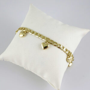 B1901 Bracelet - Pulseras - Zircon Stone - 14K Real Color