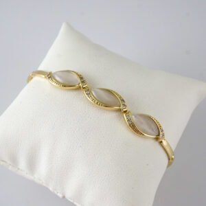 B1920 Bracelet - Pulseras - Zircon Stone - 14K Real Color