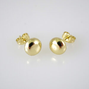 E2885 Earrings - Aretes - Zircon Stone - 14K Real Color