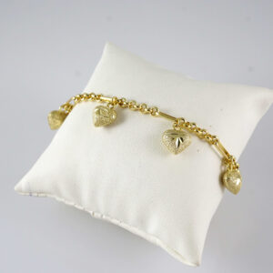 B1942 Bracelet - Pulseras - Zircon Stone - 14K Real Color