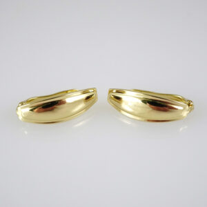 E2895 Earrings - Aretes - Zircon Stone - 14K Real Color