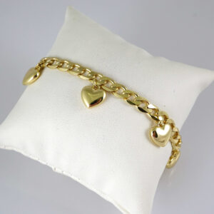 B1945 Bracelet - Pulseras - Zircon Stone - 14K Real Color